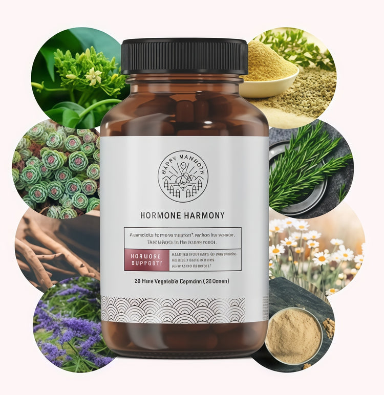 Happy Mammoth Not AvailableHormone Harmony Natural HormonalSupport for Women, Relief forMenopause, Perimenopause, HealthyHormonal Balance, Hot Flashes.